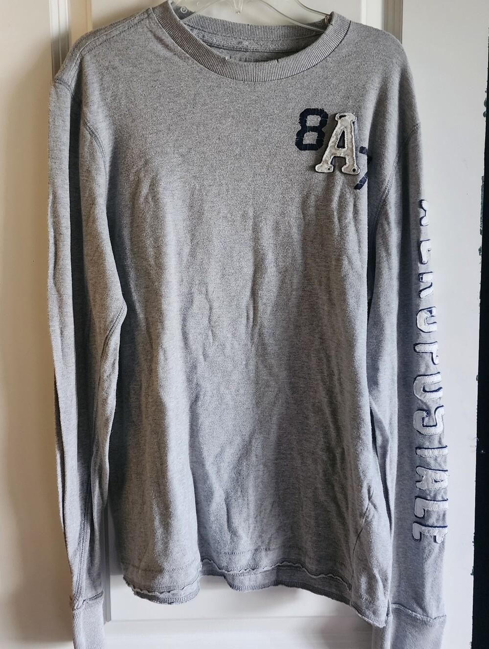 Aeropostale Grey Long Sleeve Graphic Shirt